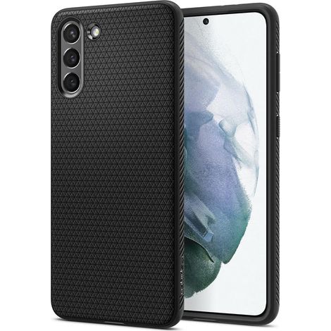 Spigen Liquid AIR Galaxy S21 negro mate