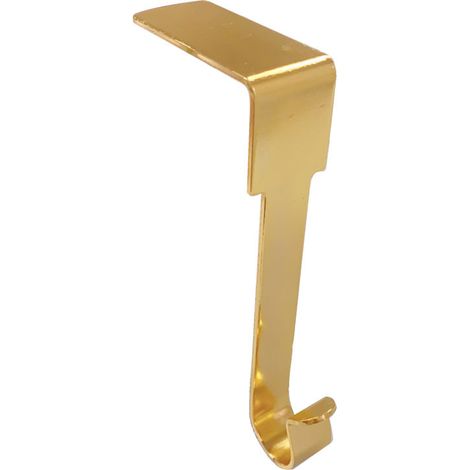 Fireplace Christmas Socks Hook Metal Christmas Decoration Hanger Hook Christmas Fireplace Pendant L Hook Gold (1/3)