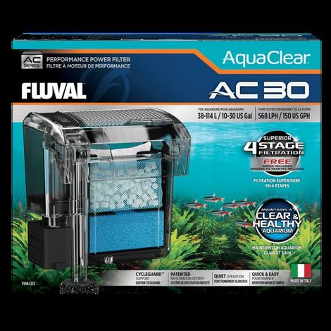 Système de refiltration pour aquarium Fluval Aquaclear Backpack