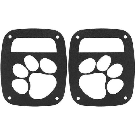 Rücklichtschutzabdeckung im Bärenpfoten-Design, passend für Jeep Wrangler TJ 97-06