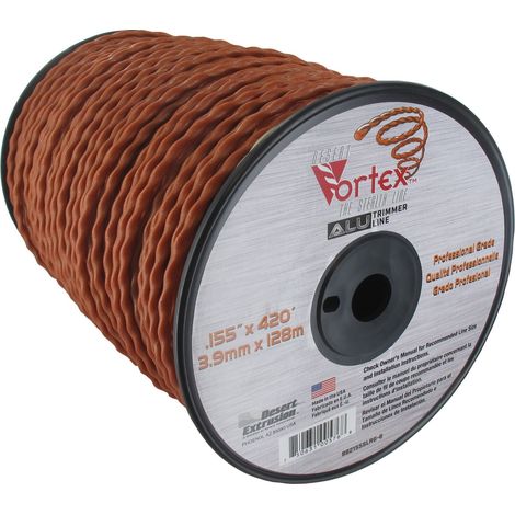 Fil nylon 3,9mm pour débroussailleuse – Longueur 128m – Coupe nette pour terrains accidentés – Résistant à l'usure (1/2)