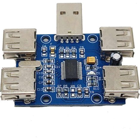 Hub USB 2.0 1 à 4 ports GL850G avec protection intégrée contre les surcharges de courant
