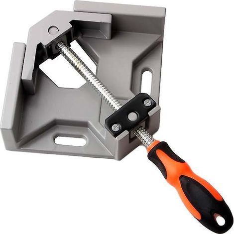 tau D'angle, Etau D'angle 90en Alliage D'aluminium, Pince Angle Droit Outil De Serrage Avec Double Poigne, Porte-tau Avec Mchoire Pivotante Rglab (1/4)