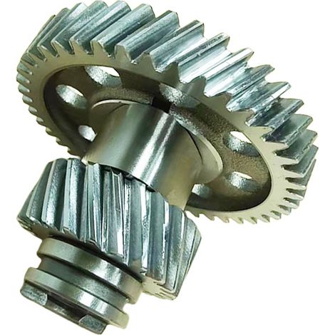 Camshaft, compatible with the rocker arms, crankshaft and connecting rod of the Honda CG125 motorcycle (1/4)