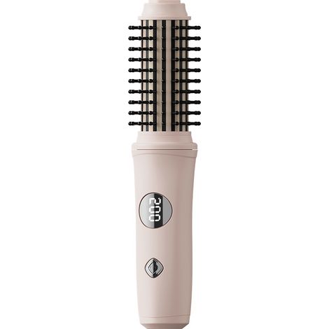 Pettine elettrico portatile, ricaricabile, piastra lisciante, piastra lisciante agli ioni negativi, delicata sui capelli, ferro arricciacapelli due in uno.