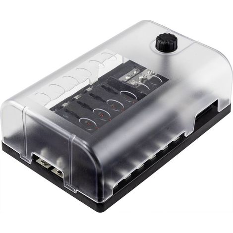 TRU COMPONENTS TC-9067928 TC-9067928 Portafusibile Automotive con indicatore di stato Adatto per Fusibile a lama standa (1/5)