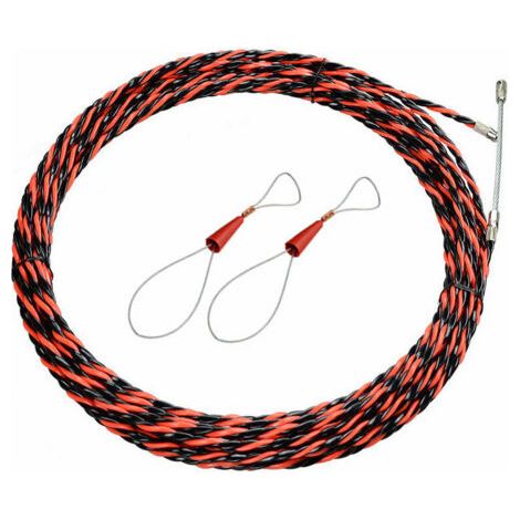 Aiguille Électricien de 50M - Tire-Fil Électrique de 5mm de Diamètre - Aiguille de Tirage Rétractable pour Câbles et Rallonges Électriques-INHHUB