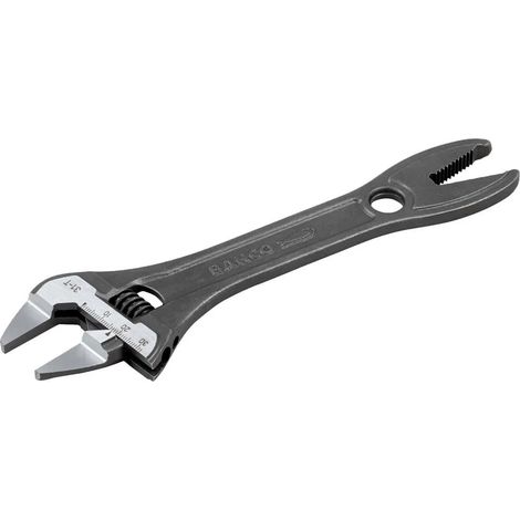 Llave ajustable bahco 209 mm mandíbulas finas apertura extra grande (1/3)