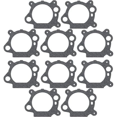 10 Pack 795629 Carburetor Gasket Replacement for Briggs & Stratton 272653 272653S 4156, Fits 625-675 Series Engines, 122000 (1/4)