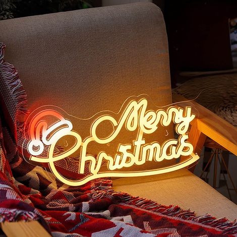 Panneau Luminéux Halloween - Signal LED Néon Décor Murale Intérieur Extérieur - 30 x 33 cm (1/3)