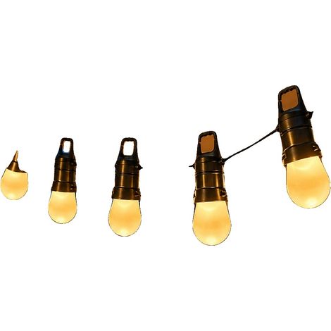 LED-Lichterkette, Musik-Synchronisation, wasserdichtes Design, 15m 20Lampen, 220V-240V EU Stecker (1/2)
