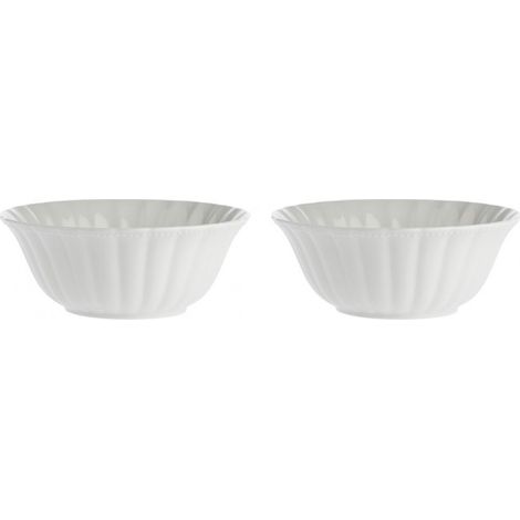 Set di 2 insalatiere Ducale - Bianco, 23 cm