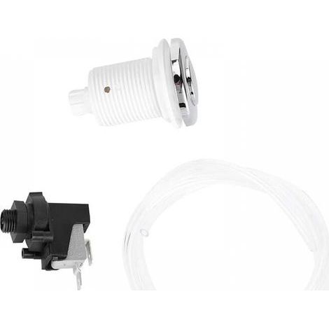 Interrupteur à Bouton D'air SPA Bouton Pneumatique De Piscine Sur Off Interrupteurs à Poussoir Ensemble De Commutateurs D'équipement De Piscine Kits De Tubes De Bain Pour Outils Domestiques (1/4)