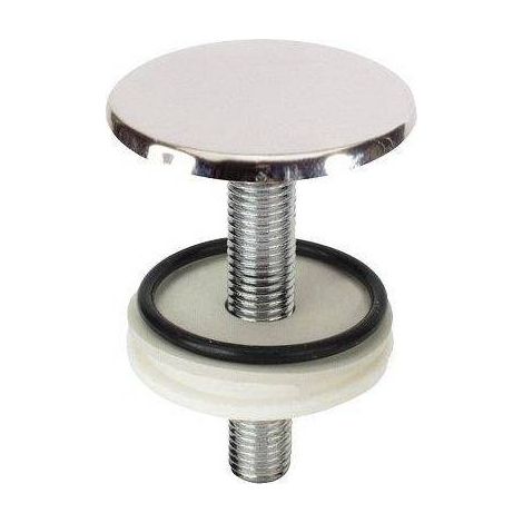 10PZ TAPPO COPRIFORO mm 50 cromato - barra fil. Ã˜ 12