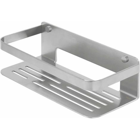 Tiger Caddy Panier de douche acier inoxydable brossé 24x7x10,6cm