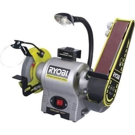 187369 Ryobi Teller- und Bandschleifer (1/3)