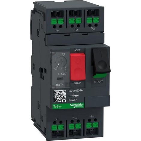 Schneider Electric MOTORSCHUTZSCHA 1-1,6A SNAPIN (GV2ME06A)