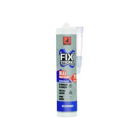 Fix Strong Flüssignagel-Montagekleber farblos 280 ml Dragon 1 Stück.