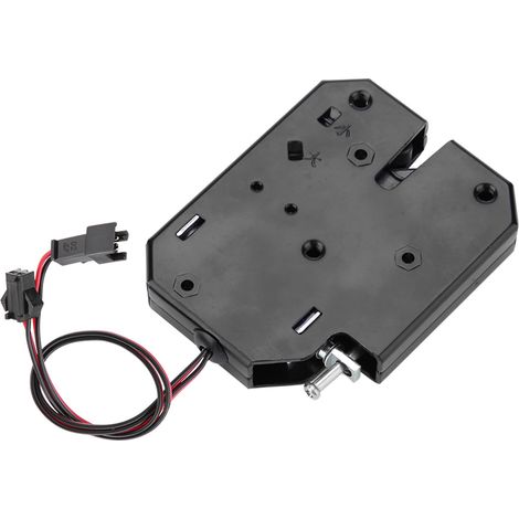 Verrouillage électromagnétique 12V pour tiroir avec interrupteur et commande électrique (1/5)