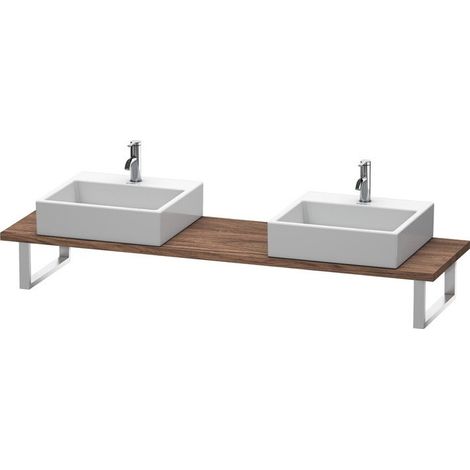 Console Duravit L-CUBE 800x480x30mm noyer foncé