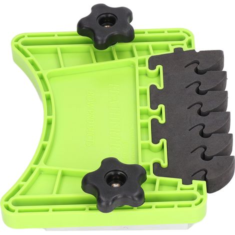 Guide de sécurité pour scie à table, bloc poussoir en bois, rail de guidage pour défonceuse et scie à ruban, vert (1/5)