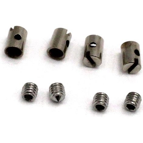 FOGCITY Lot de 4 embouts de câble sans soudure de 5 mm pour starter d'accélérateur, moto, scooter, quad, tondeuse (1/4)