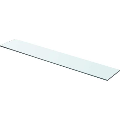 Mensola in Vetro Trasparente 70x12 cm vidaXL