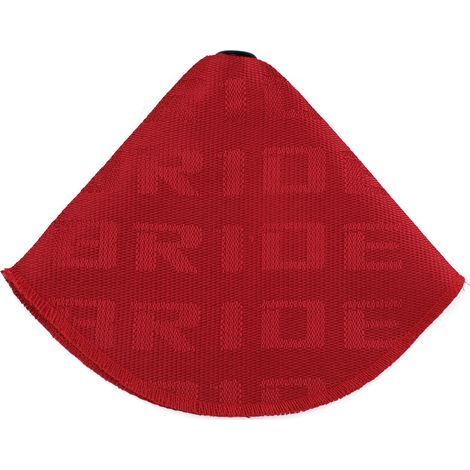 Schaltknaufabdeckung, Schalthebelgriff, Schalthebelgriffabdeckung aus Canvas für Rennwagen – Rot (1/4)