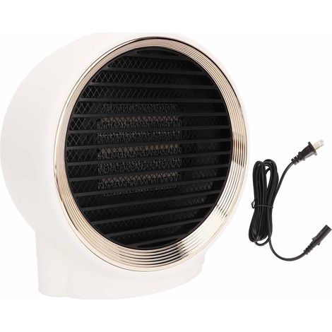 Ortviai Ventilateur Chauffant Électrique 1000 W Blanc – Chauffage d'Intérieur Portable Silencieux et Sécurisé (1/5)