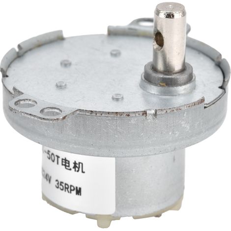 JS-50T Synchronmotor mit Mikrodrehzahlreduzierung, 24 V DC, 35 U/min, für Spielzeug (1/5)