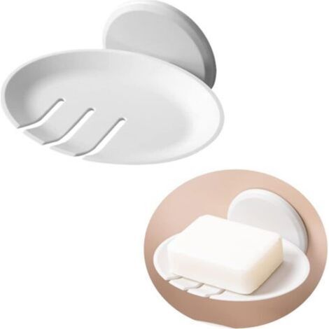 Soap dish, soap dish – Self-draining soap dish for the shower, no drilling required, soap dish with drainage for bathroom and kitchen (1/5)