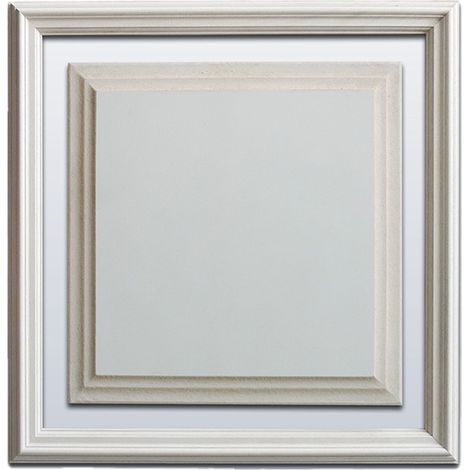 Boiserie Lutecia prépeinte 530 x 530 x 12 mm (1/4)