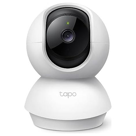 TP-Link TC71 Tapo Telecamera di Sicurezza IP Interno 2K 3MP Pan Tilt 360° Visione Notturna 9m Audio Bidirezionale MicroSD 512GB colore Bianco (1/5)