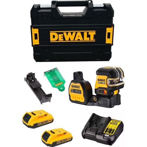 Selbstnivellierender DeWALT DCE088NG18D2T (2 x 2,0 Ah + DCB107 + TSTAK II) (1/5)