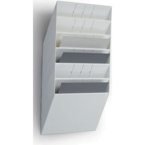 DURABLE, Distributeurs muraux de prospectus, format horizontal