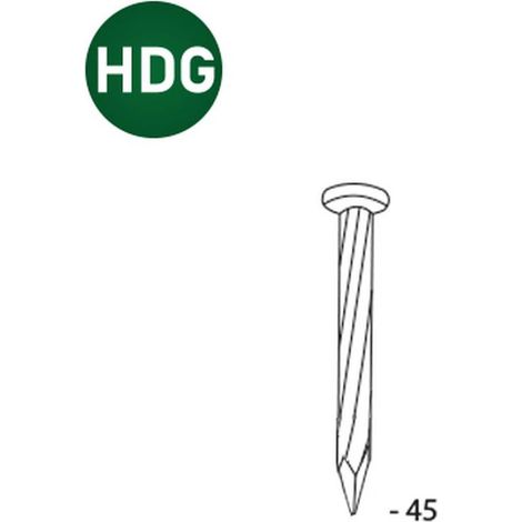 6 000 Pointes en Rouleaux 16° Liaison Sheet (Coil) - Acier Hdg - S 2.5x45 mm - D-Work (1/5)