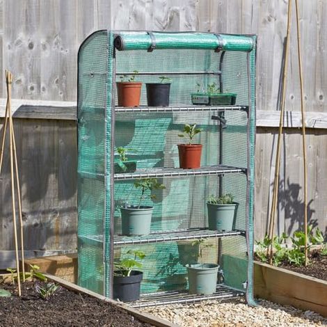 Smart Garden Compact 4 Tier Grozone Grow Zone Greenhouse Plant Protection (1/5)