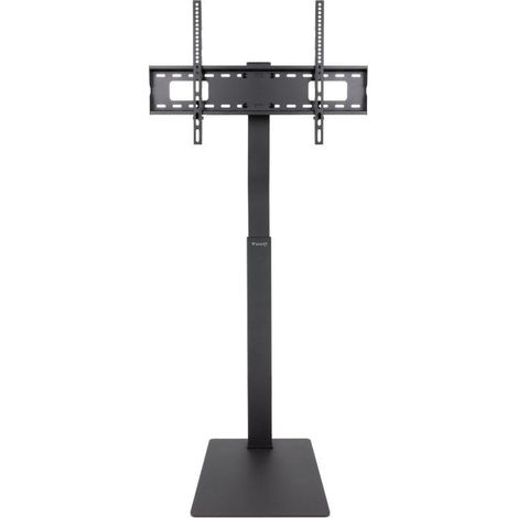 TOOQ FS2285M-B - Mirage Floor Stand de Floor Height Adjustable de für Bildschirme de 37" bis 70", Farbe Schwarz