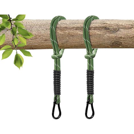 2er Schaukel Befestigung corde, 53cm Hängetapiste Hängesessel Aufhängung ensemble Befestigung (1/5)