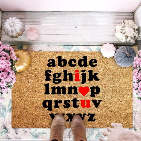 Tapis De Seuil - 40 x 60 cm - Polyester - Antidérapant PVC - Intérieur Et Extérieur - Pour Entrée Porte D'Avant Salle De Bain Couloir Cuisine - 1 Pièce (1/2)