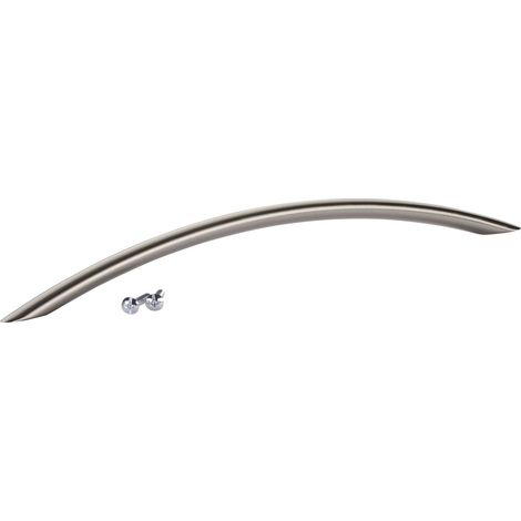 SO-TECH - Poignée de meuble BG01 - Entraxe 256 mm - L298 mm - Gris - Pour cuisine, salle bain, armoire, commode, tiroir