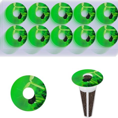 Étiquettes adhésives pour panier de culture hydroponique intelligent lot de 20 pièces