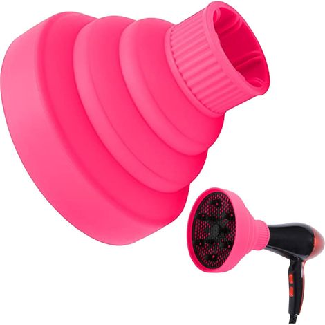 Haartrocknerdüse, faltbar, Silikon, universell 4-5 cm, für Locken (1/5)