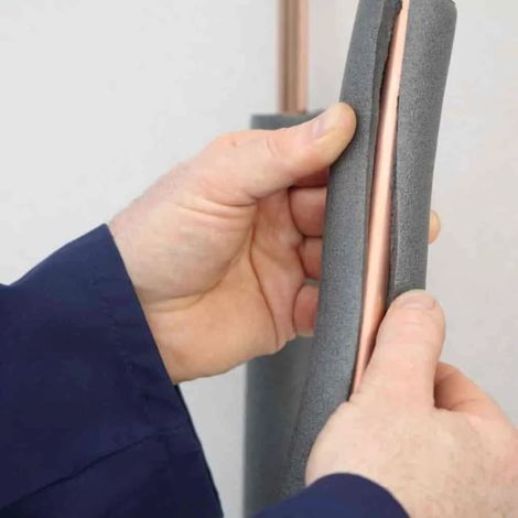 Rohrisolierung, Kautschuk, 2m, Ø 76mm, Heizungsrohrisolierung (1/5)