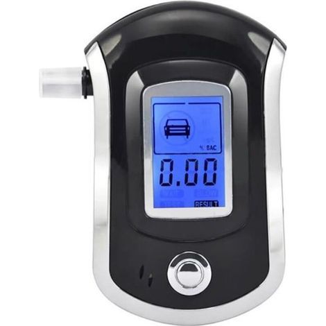 pair Éthylotest Alcootest Éthylomètre Testeur Analyseur Alcool Digital Écran LCD Haute Qualité (1/3)