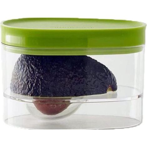 Contenant De Conservation Pour Avocat - 13.9 x 9 x 7 cm - PP/PS Réutilisable - Pour Cuisine Maison Ou Voyage - Lot De 2 (1/5)