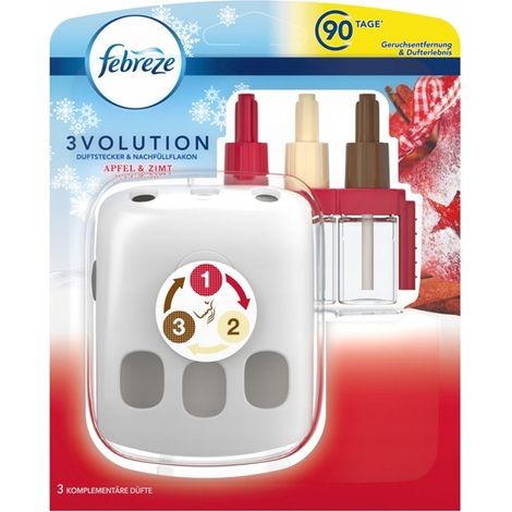 Diffusore d'aria Febreze 3volution elettrico intensità regolabile 90 giorni (1/2)