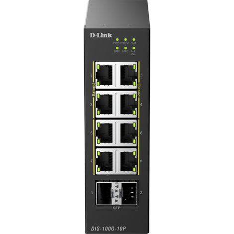 D-Link DIS-100G-10P Switch réseau RJ45 20 GBit/s (1/5)