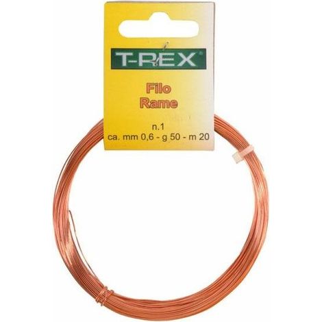 T-Rex Filo In Rame 0,60Mm 50Gr 22Mt