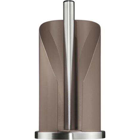 Porte-Rouleau de Papier de Couleur Gris Chaud en Acier Inoxydable et tôle d'acier laquée de Couleur, Socle Stable en Acier Inoxydable, pour Rouleaux de Papier essuie-Tout Standard ou 2 à 3 (1/5)